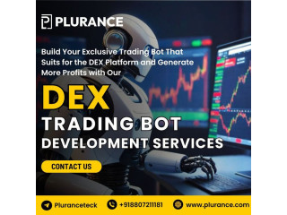 Get profits in DEX trading with DEX trading bot development