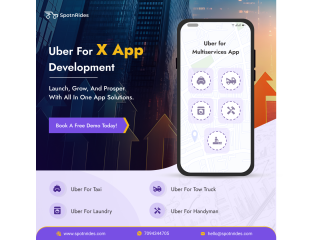 Next-Gen Uber for X App Development - SpotnRides