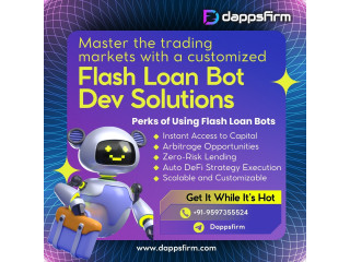 Flash Loan Bot Development – Automate Crypto Trading with No Upfront Capital!