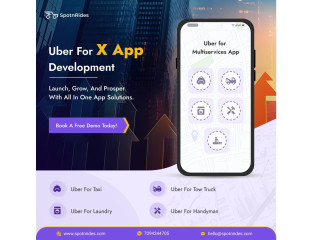 Next-Gen Uber for X App Development - SpotnRides